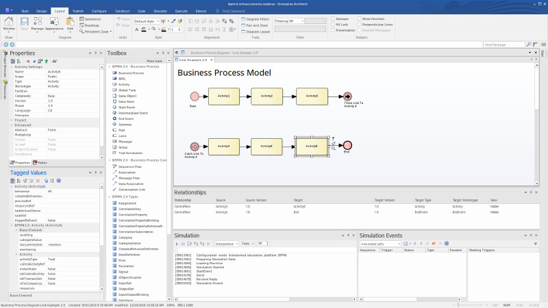 screenshot of Enterprise Architect